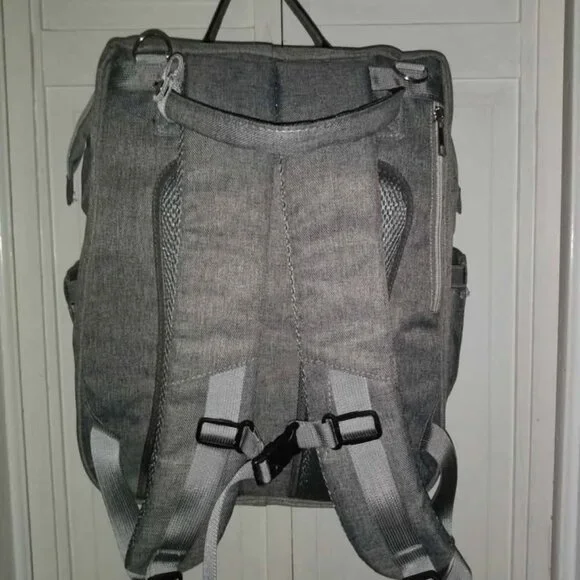 Derjunstar Large Diaper Bag Backpack with Changing Station - Picture 4 of 10